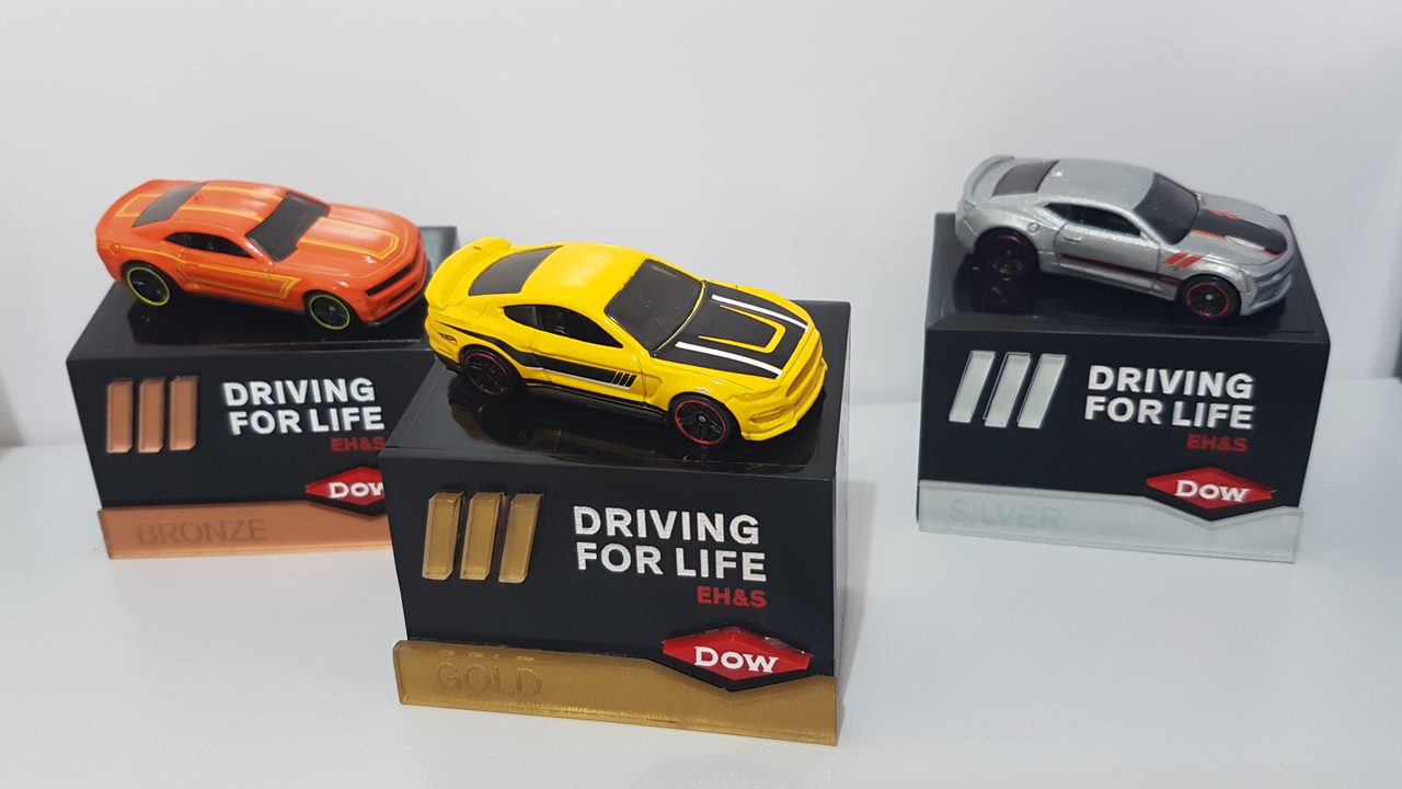 Troféus Dow — Driving for Life